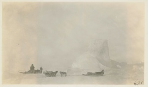 Image of Sledging across Smith Sound
